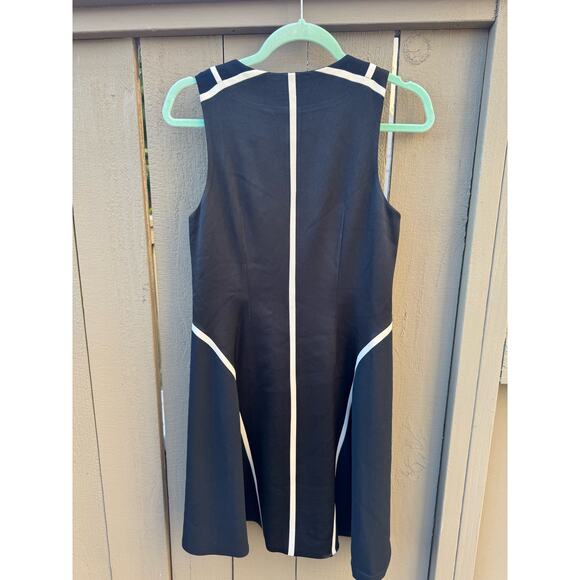 Rag & Bone Black Andrea Front Zip Black Dress - Picture 6 of 13